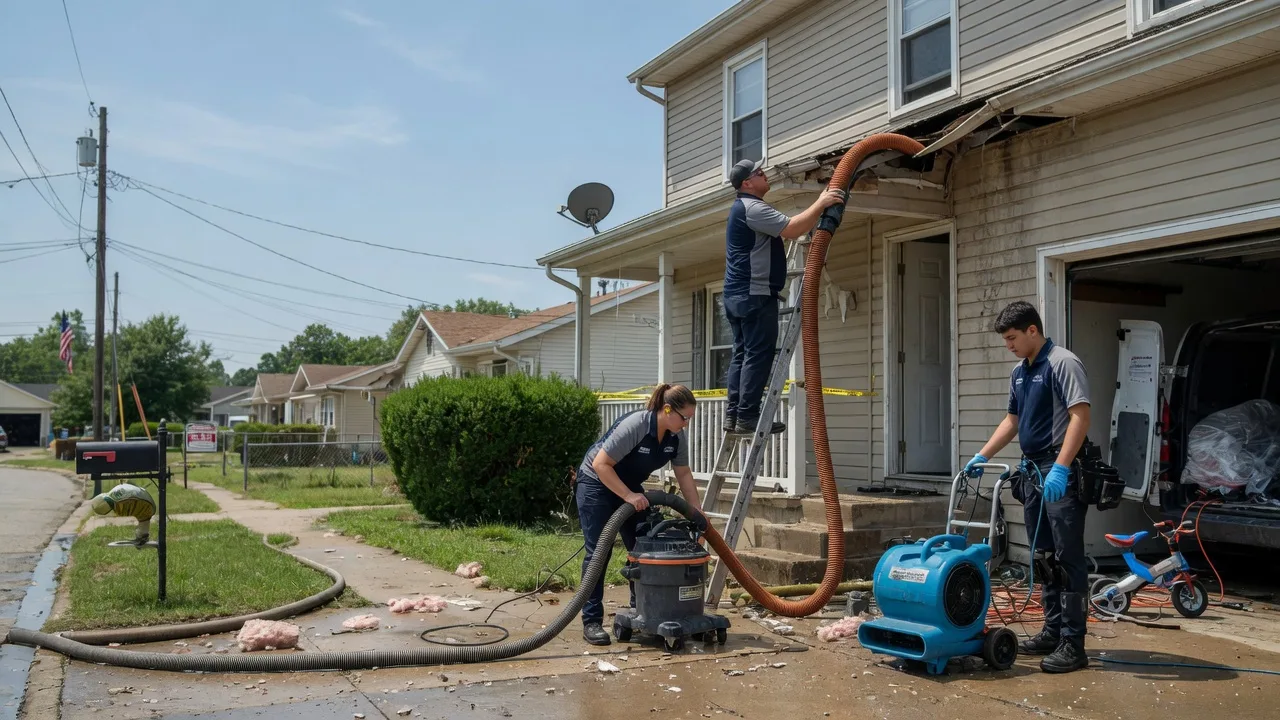 Water Damage Restoration in Rushville, IN near me